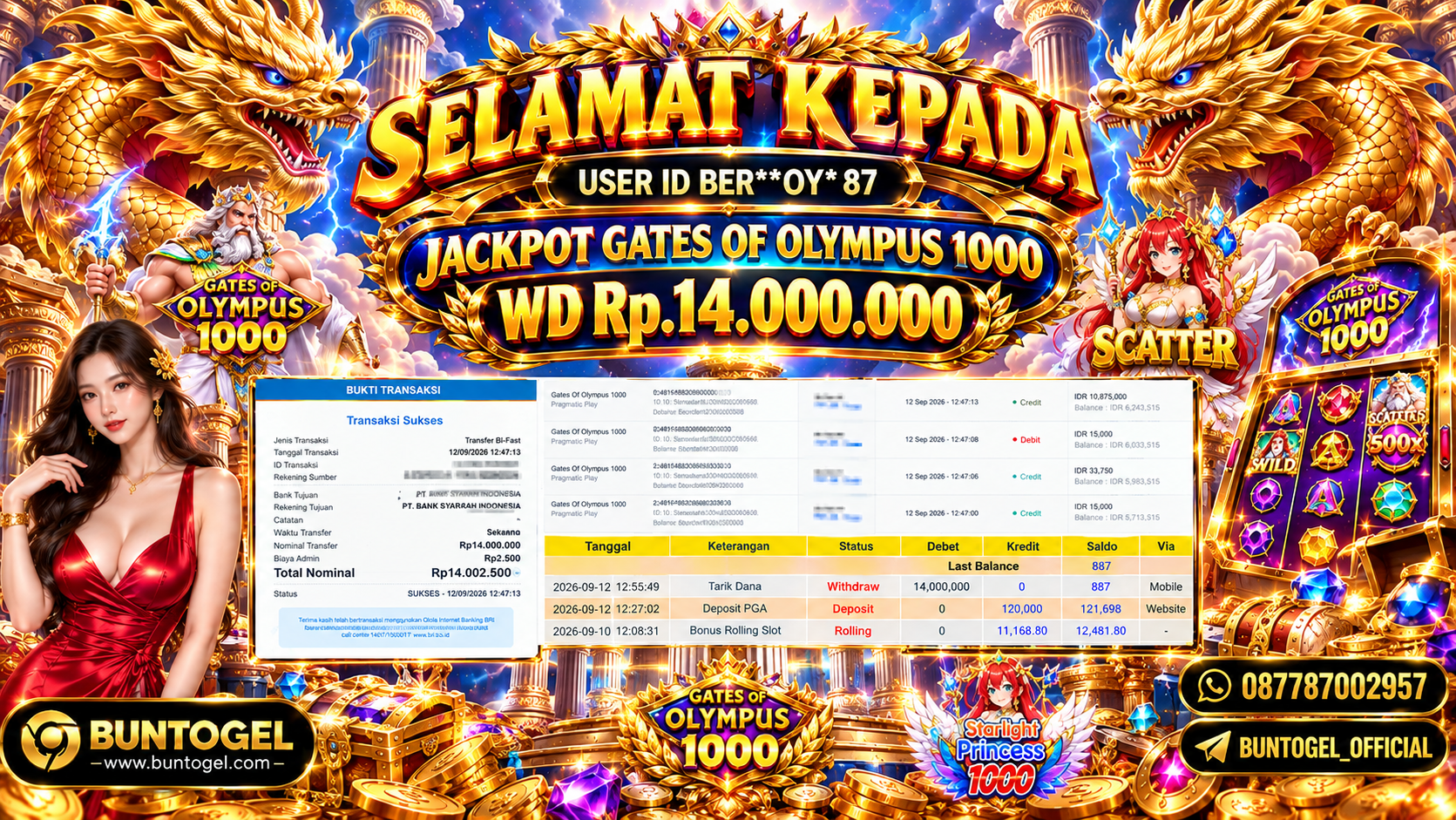 BUKTI BAYAR BUNTOGEL