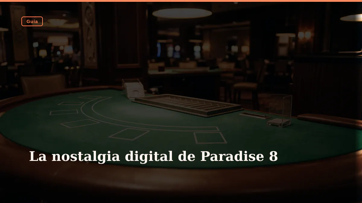 La nostalgia digital de Paradise 8