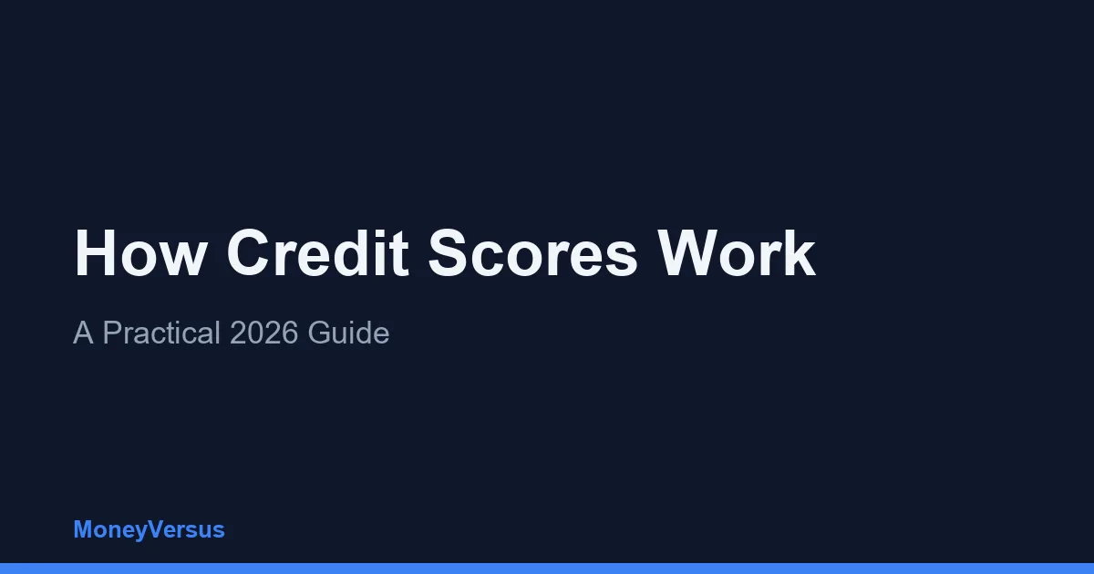 How Credit Scores Work