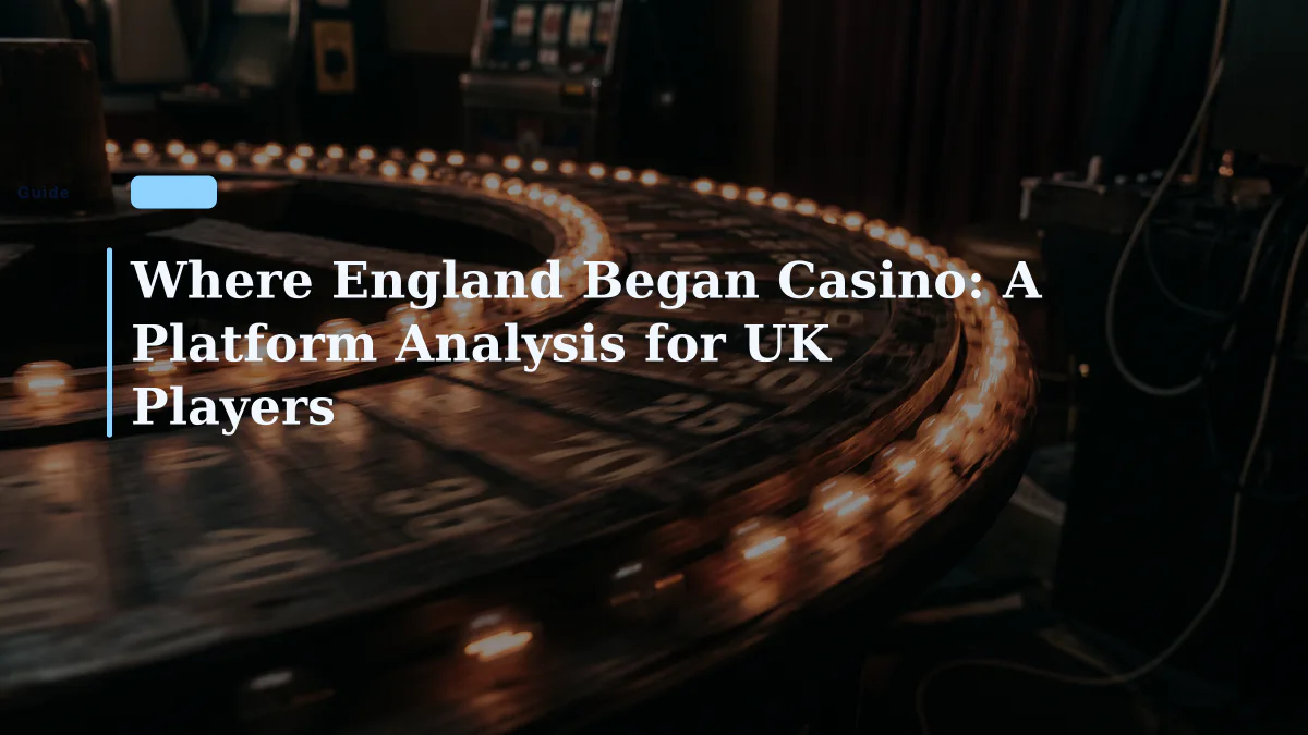 Where England Began Casino: A Platform Analysis for UK Players