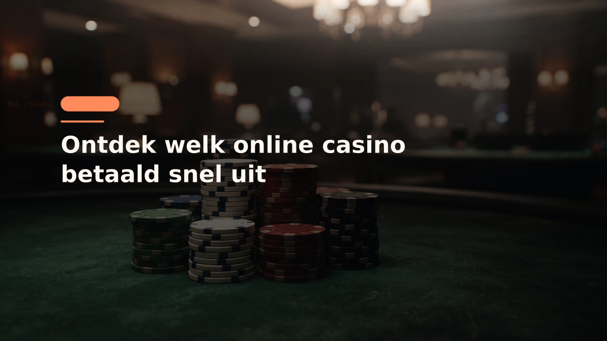 Ontdek welk online casino betaald snel uit