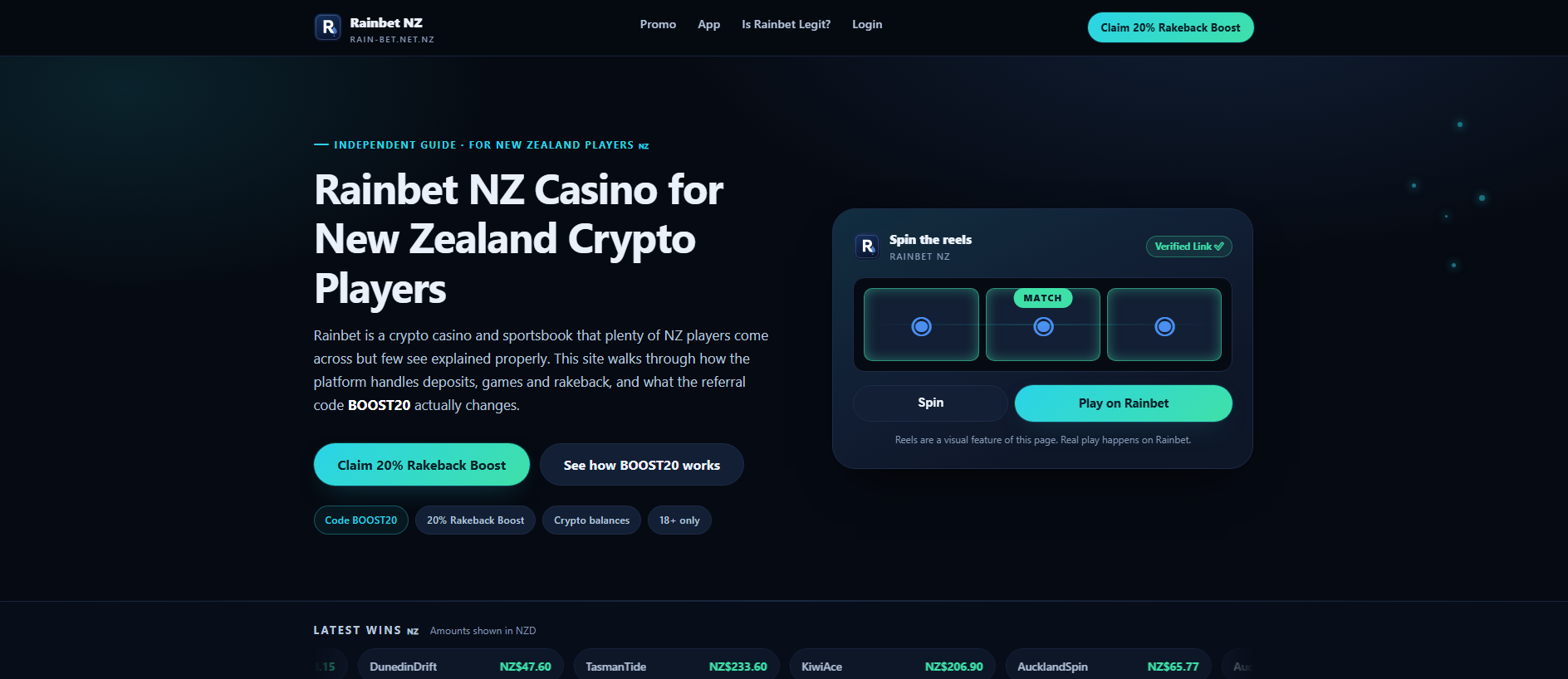 Stored capture of rain-bet.net.nz