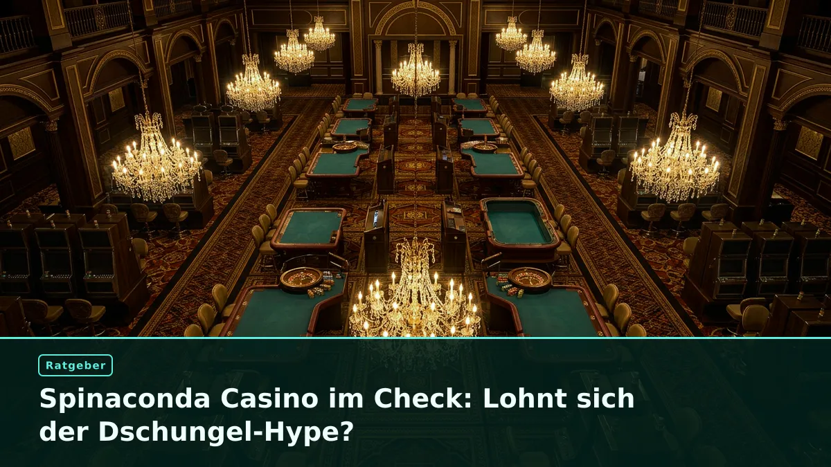 Spinaconda Casino im Check: Lohnt sich der Dschungel-Hype?