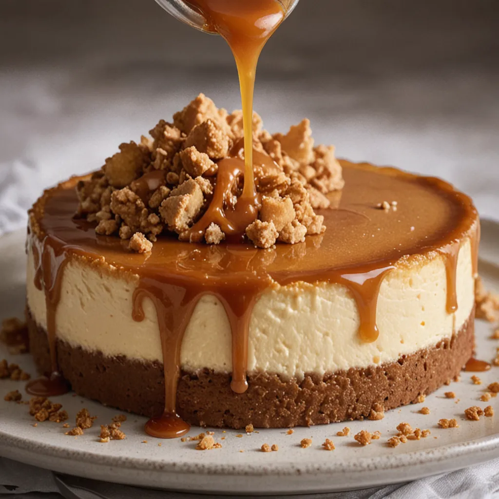 Salted Caramel Biscoff Cheesecake: Ultimate Indulgence