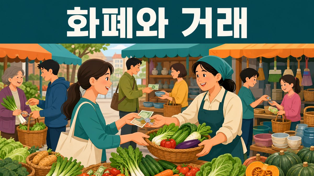화폐가 바꾼 우리의 생활과 거래