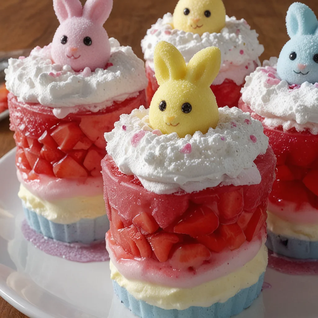Easter Bunny Layered Dessert