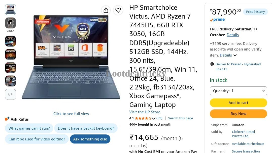 Hp Victus Amd – Just ₹16250 | Top Unbeatable Deal