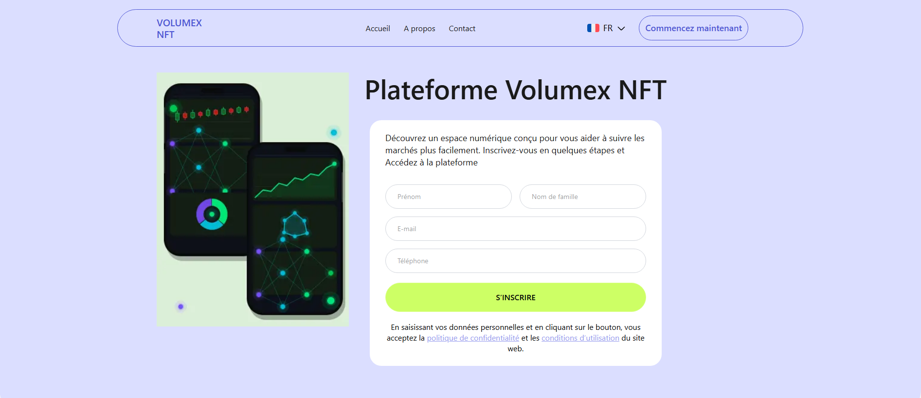 Stored capture of volumexnft-fr.live