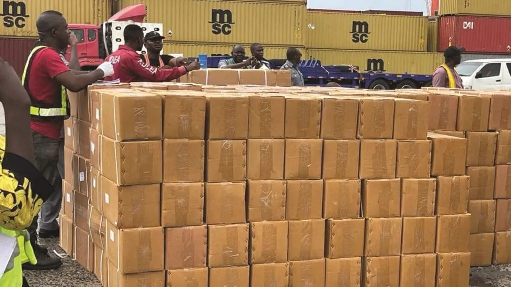 Illustration - Nigeria : 3,4 milliards de nairas de drogue saisis, un faux policier parmi les arrestations