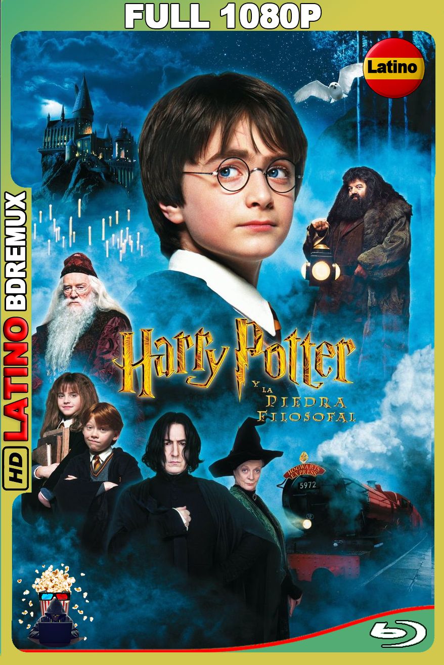 Harry Potter y la piedra filosofal (2001) [Full 1080p] BDREMUX [Latino-Inglés]
