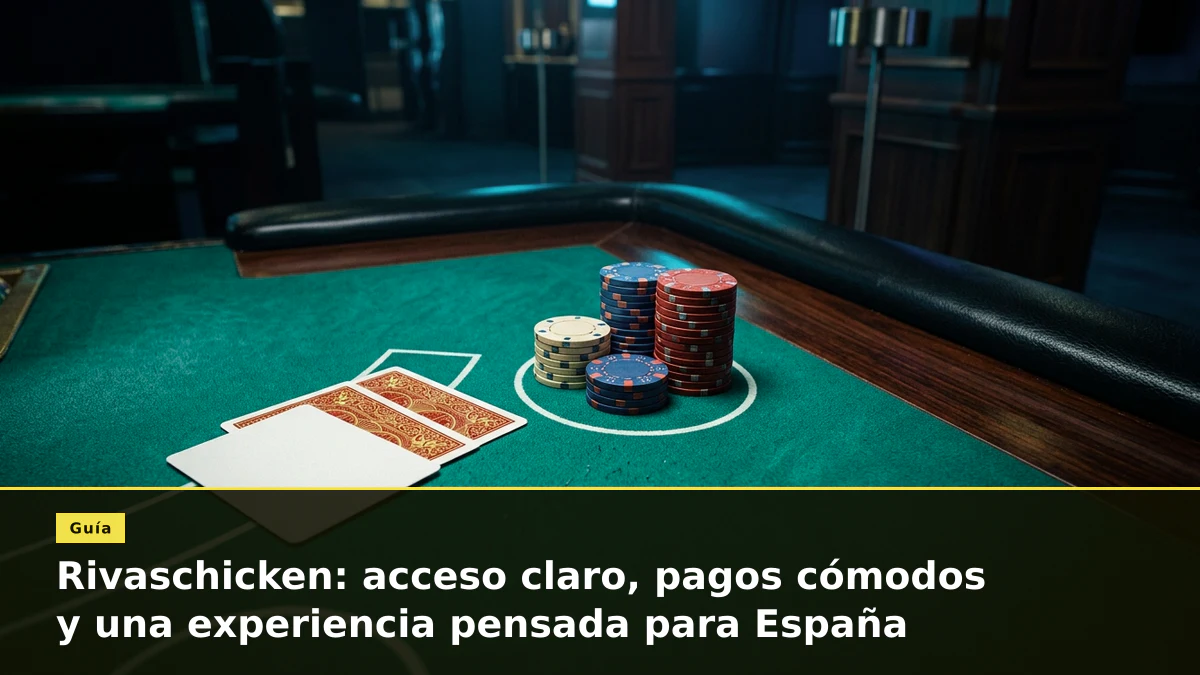 Rivaschicken: acceso claro, pagos cómodos y una experiencia pensada para España