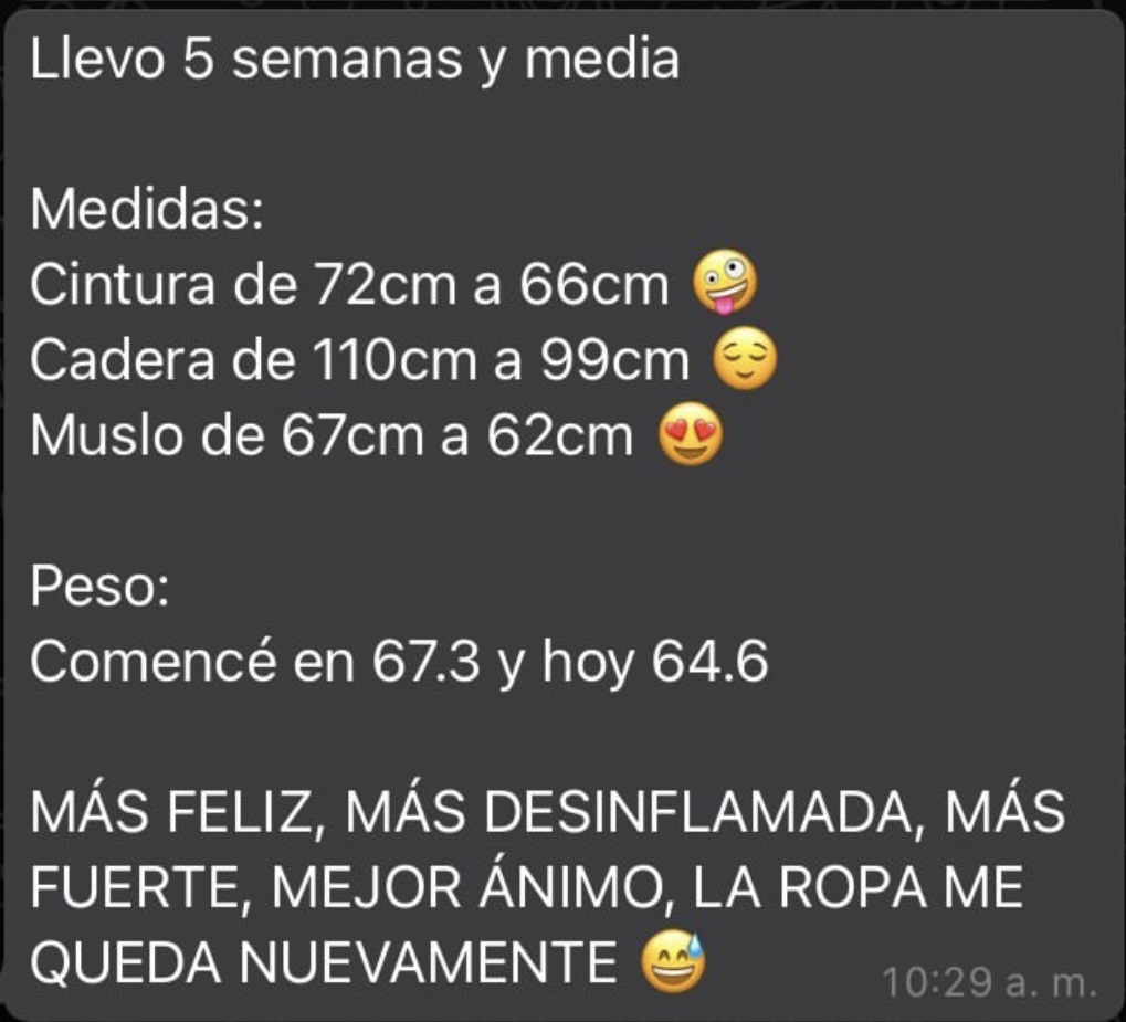 Mensaje de cliente