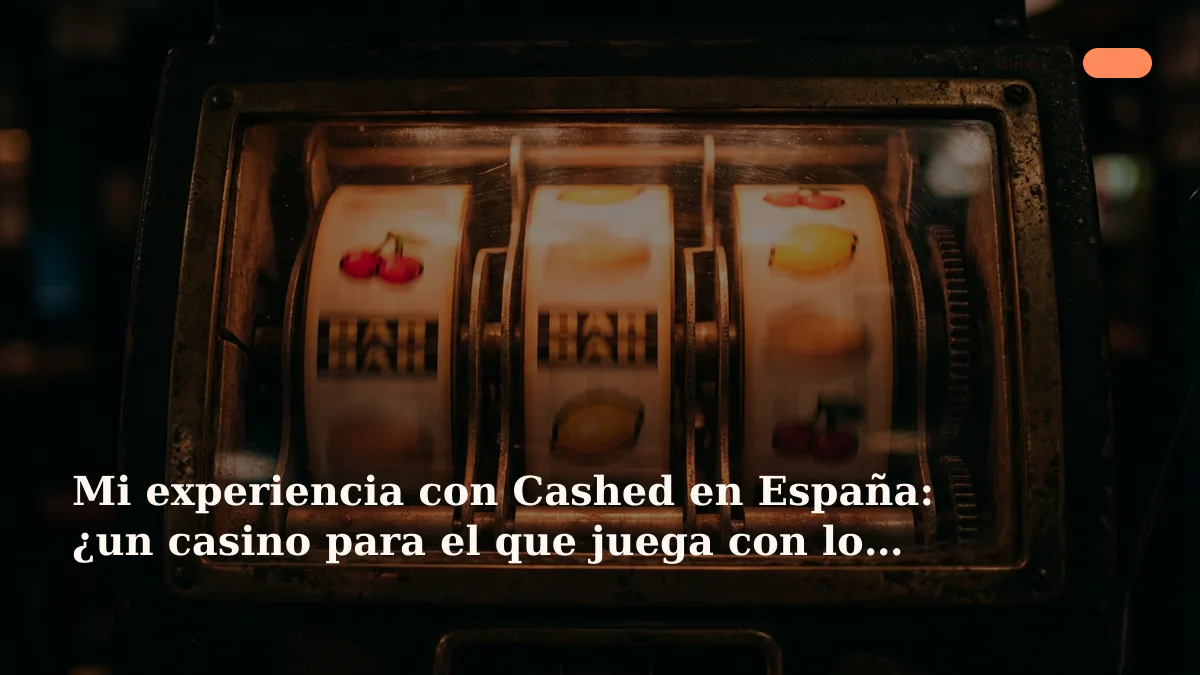 Mi experiencia con Cashed en España: ¿un casino para el que juega con lo justo?