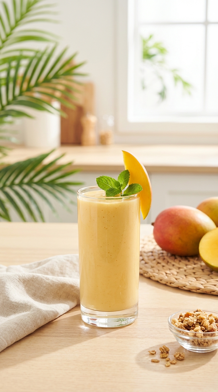 2. Creamy Tropical Mango Paradise — Perfect for Energy