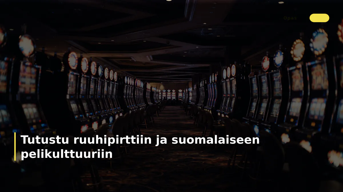 Tutustu ruuhipirttiin ja suomalaiseen pelikulttuuriin
