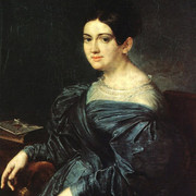 Портрет писательницы Л Н Кожиной 1836