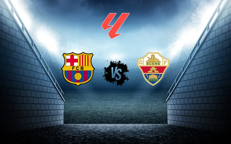 مباراة إلتشي و برشلونة