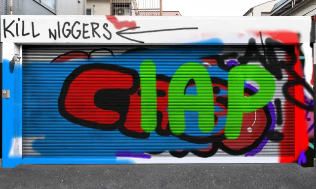 Graffiti artwork by SOLAR