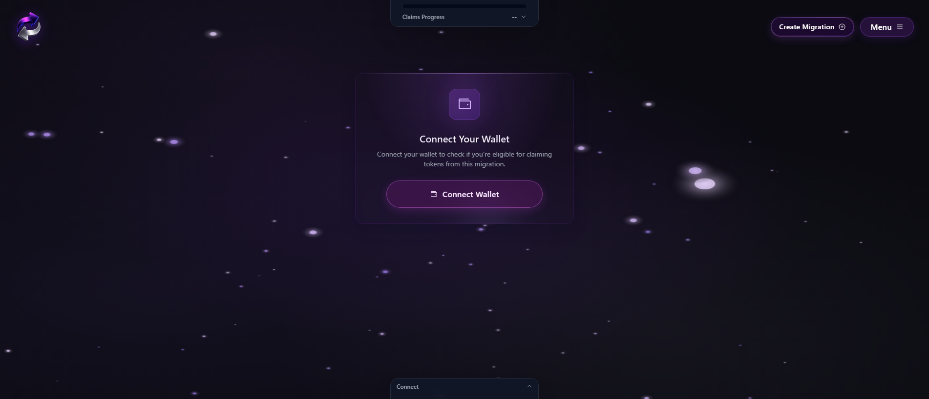 Screenshot of projectmigrate.fun