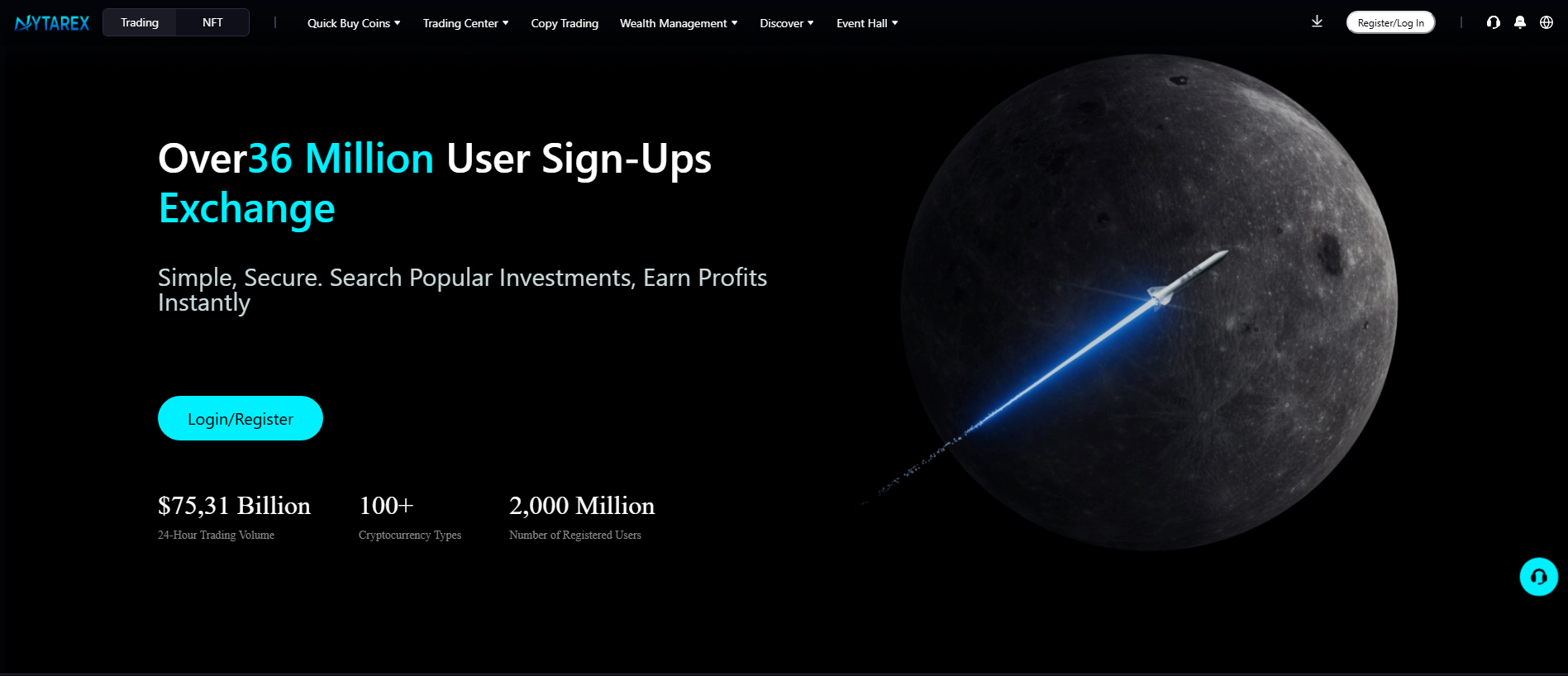 Screenshot of web3dance.com