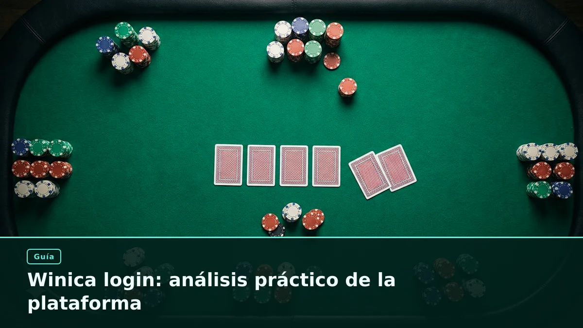 Winica login: análisis práctico de la plataforma