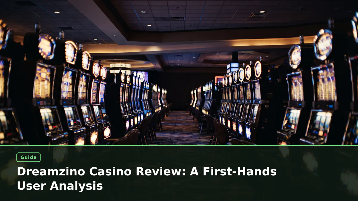 Dreamzino Casino Review: A First-Hands User Analysis