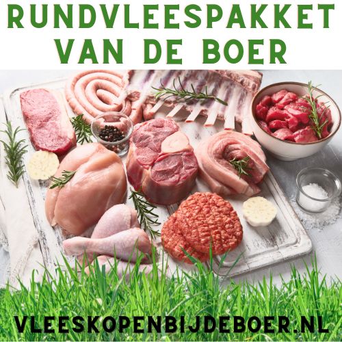 Rundvleespakket - Vlees kopen bij de boer - www.Vleeskopenbijdeboer.nl