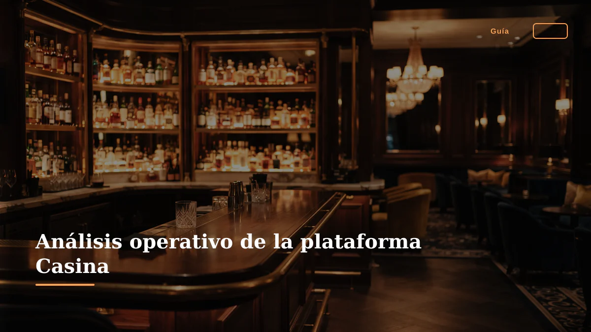 Análisis operativo de la plataforma Casina