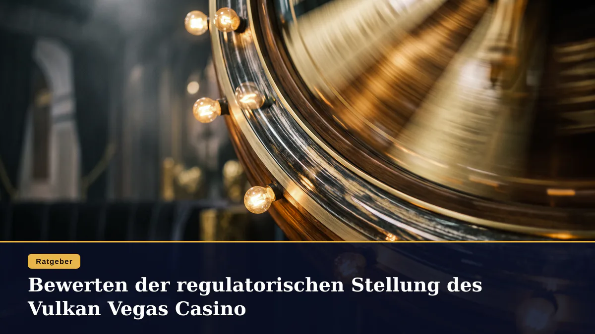 Bewerten der regulatorischen Stellung des Vulkan Vegas Casino