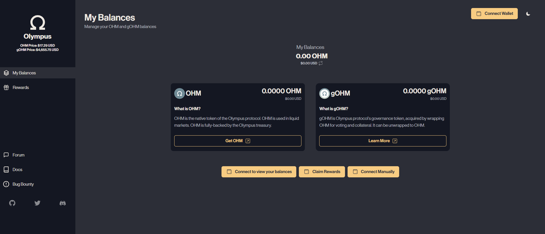 Stored capture of olympusdao.live