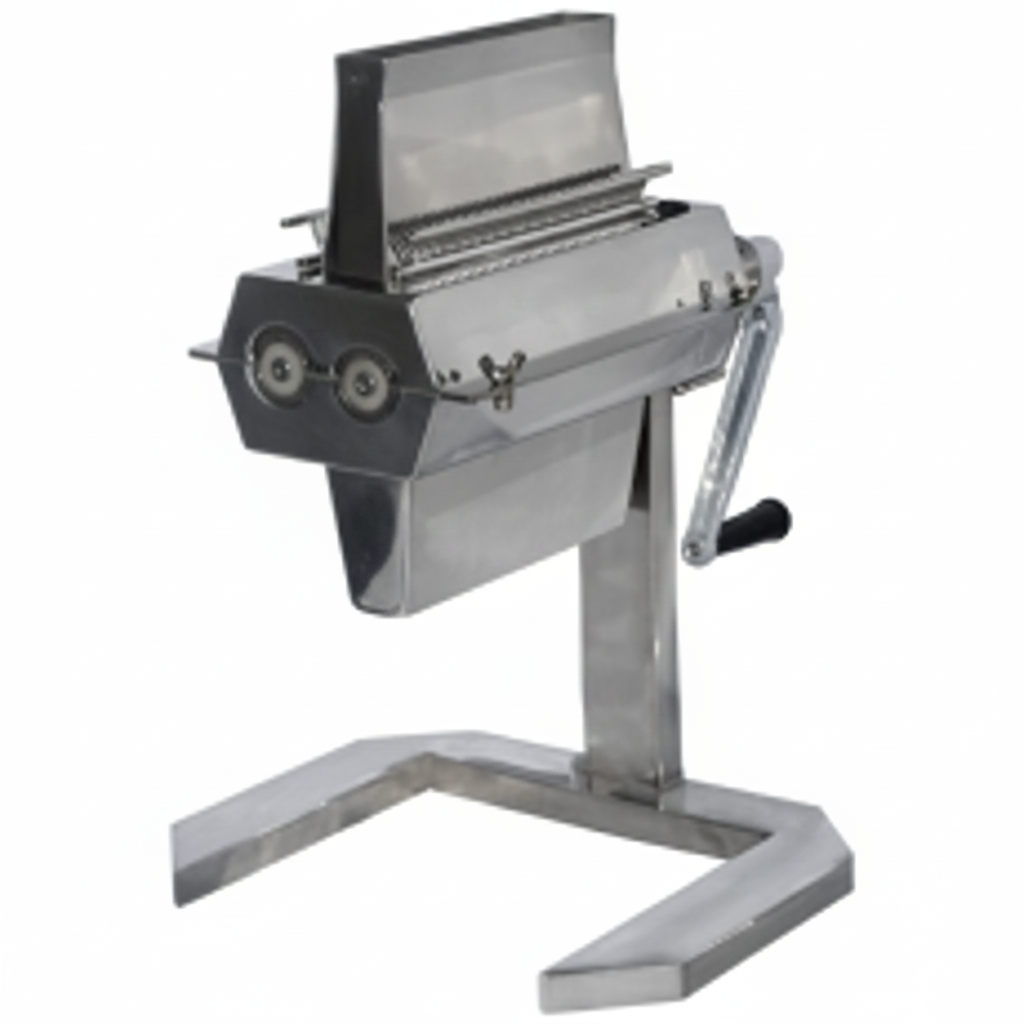 Meat Tenderiser for Cube Steak, 2 Rollers, Stainless Steel Blades, 125mm x 25mm