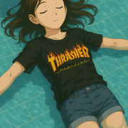 Relaxando na Água