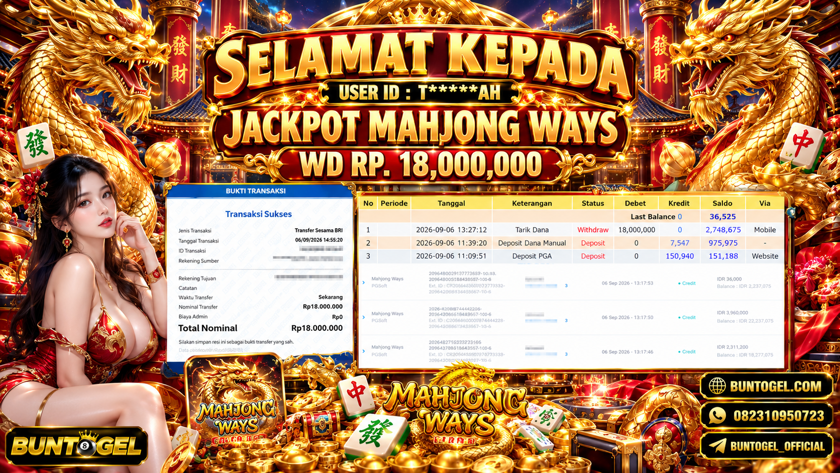 BUKTI BAYAR BUNTOGEL