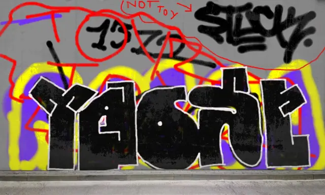 Graffiti artwork by taost