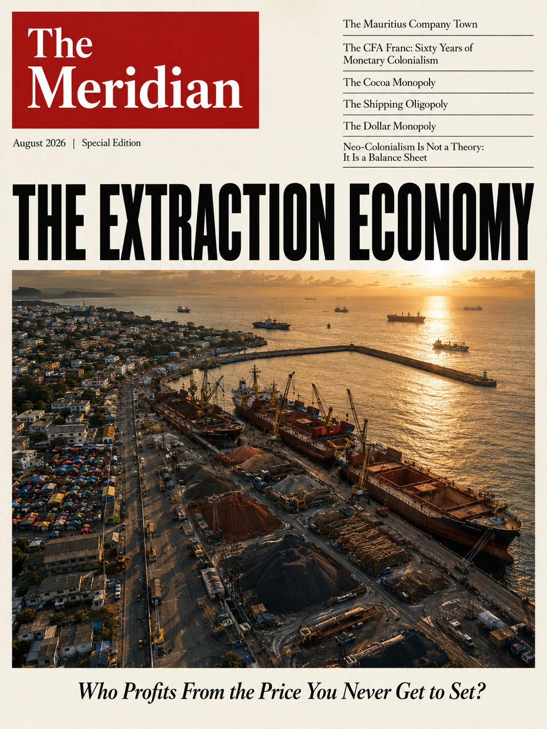 The Extraction Economy Monopoly Oligopoly Neo-Colonialism August 2026 The Meridian