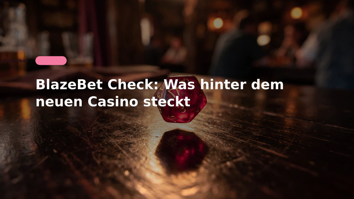 BlazeBet Check: Was hinter dem neuen Casino steckt