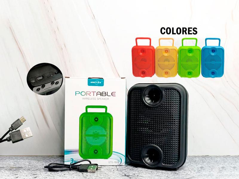 CORNETA BT 3″ GTS-1881 5COL PORTABLE SM