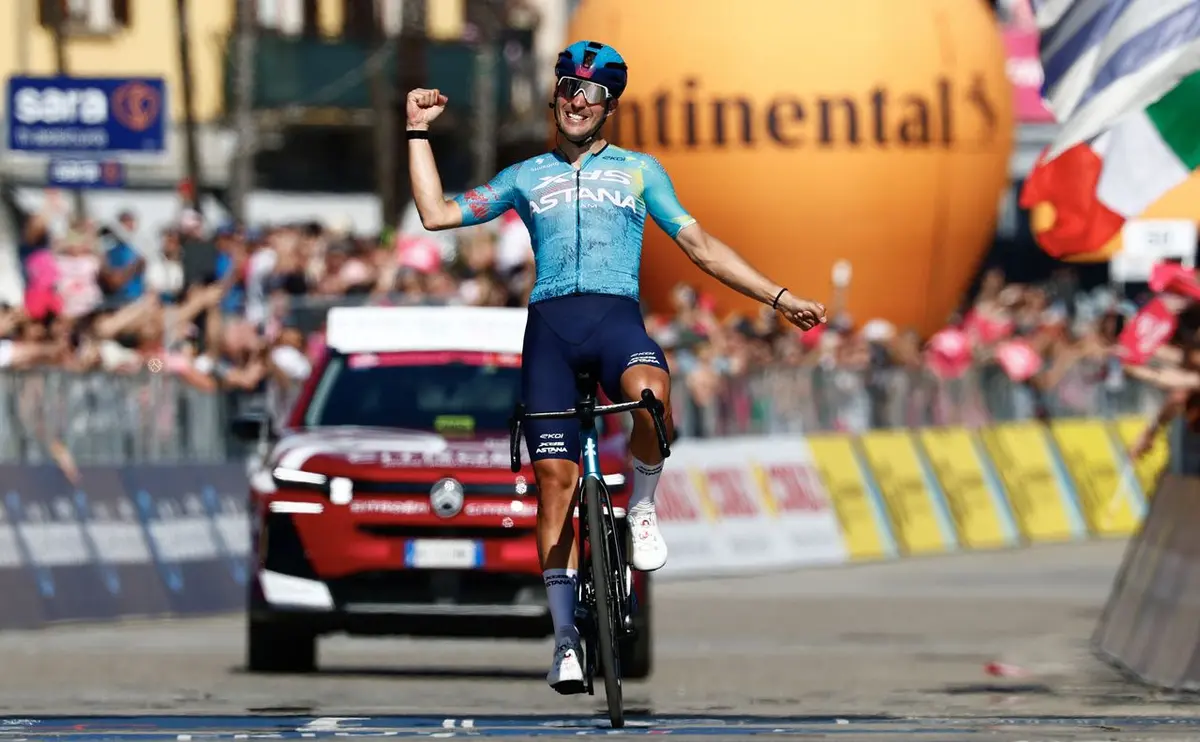 Alberto Bettiol Claims Stage 13 Victory at Giro d'Italia with Impressive Solo Breakaway