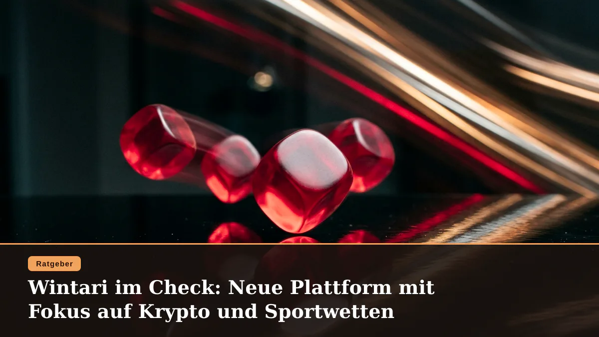 Wintari im Check: Neue Plattform mit Fokus auf Krypto und Sportwetten