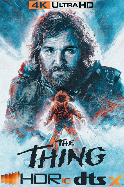 The Thing, 1982, MOVIE, ART, 4K, POSTER, HORROR, SCI-FI, John Carpenter,KURT RUSSEL, ALIEN