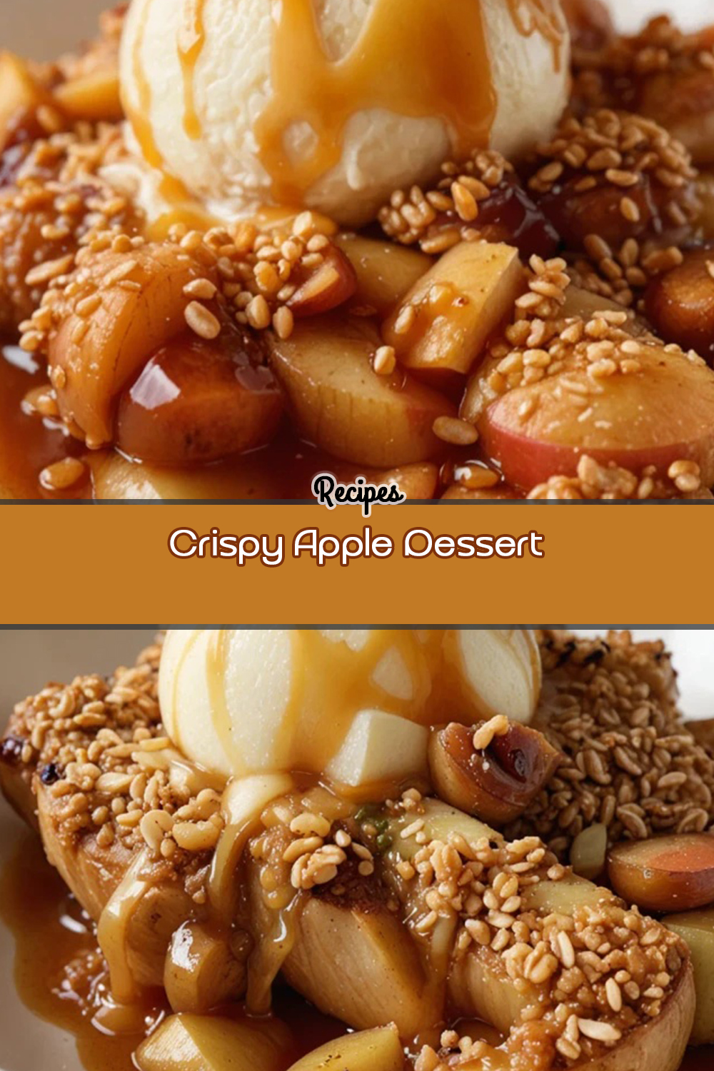 Crispy Apple Dessert
