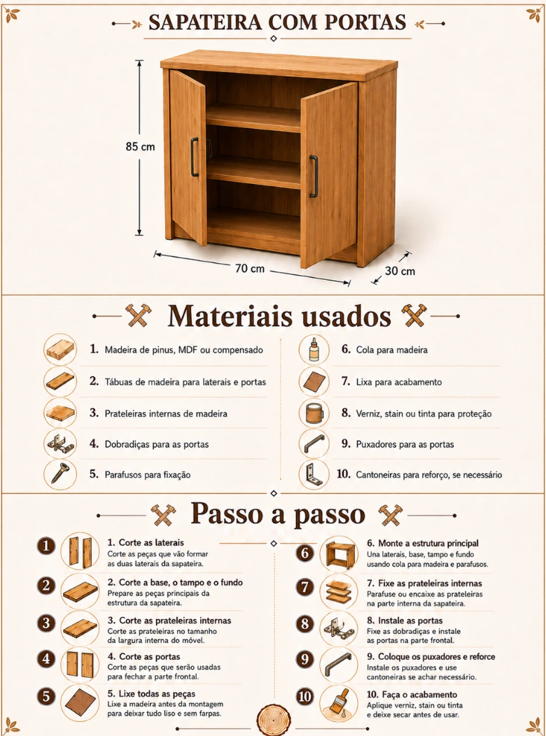 Modelo de Sapateira 3