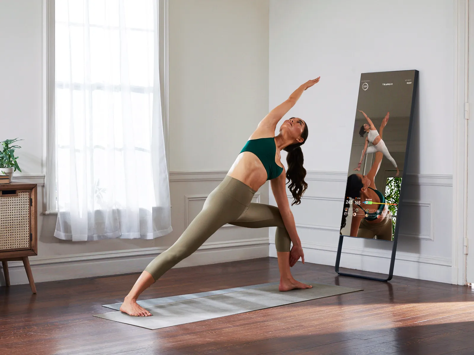 Smart mirror fitness sin suscripción