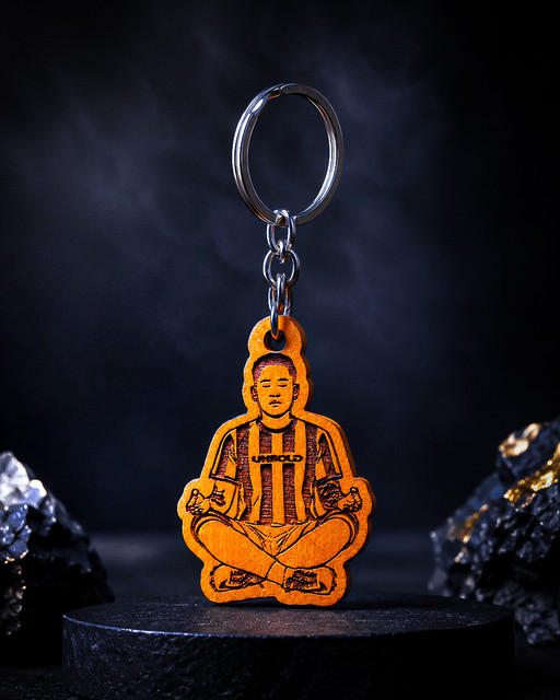 Calm Pitch Keyring