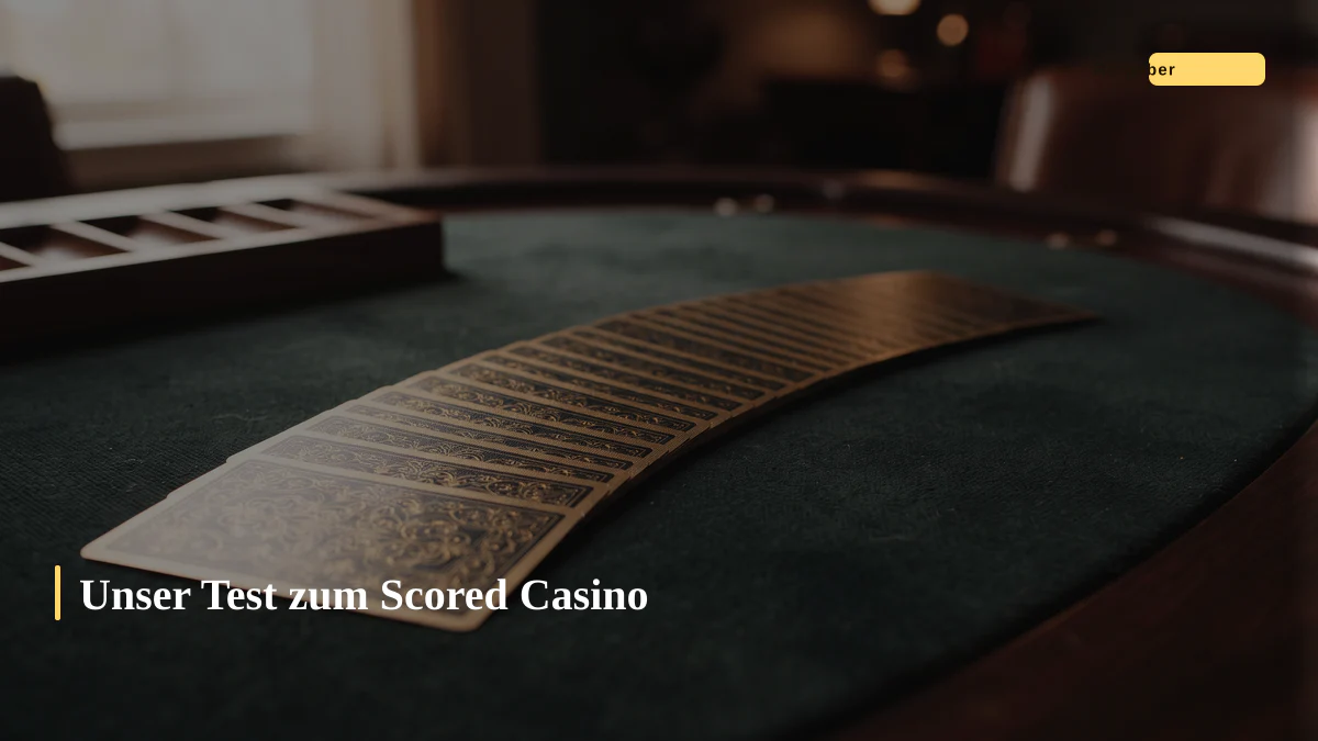 Unser Test zum Scored Casino