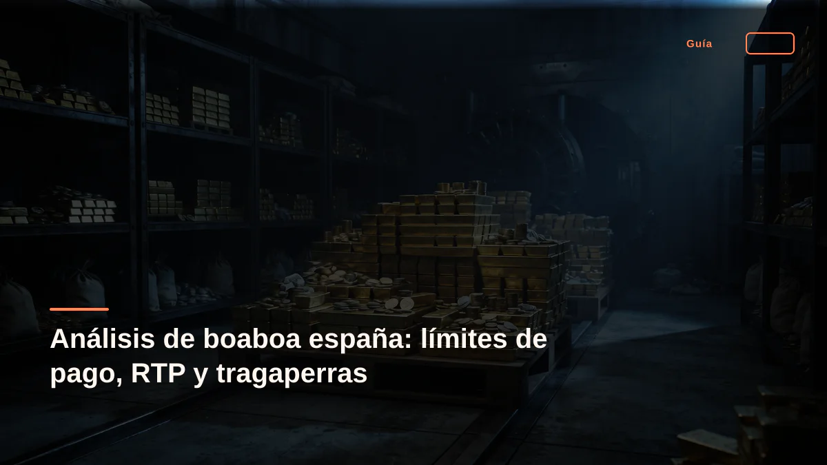 Análisis de boaboa españa: límites de pago, RTP y tragaperras