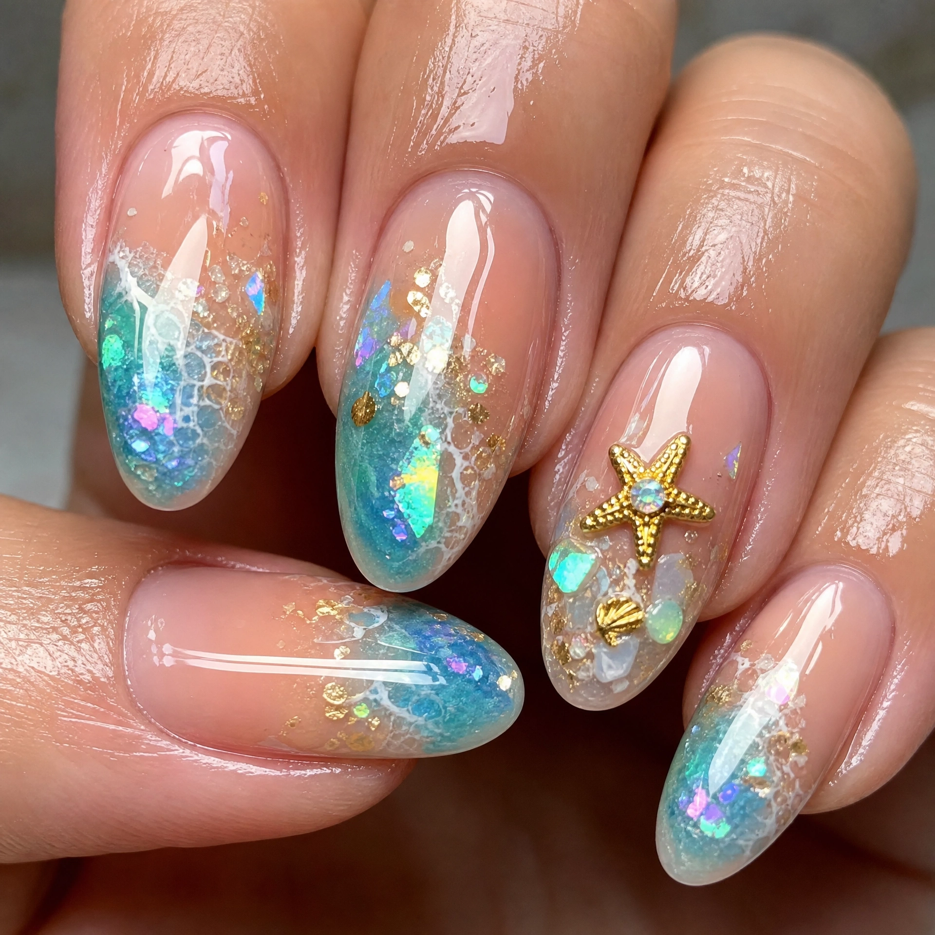 Apply Starfish Decorations
