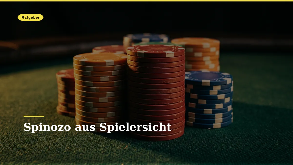 Spinozo aus Spielersicht