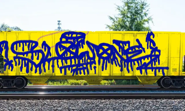 Graffiti artwork by SLOW0NE