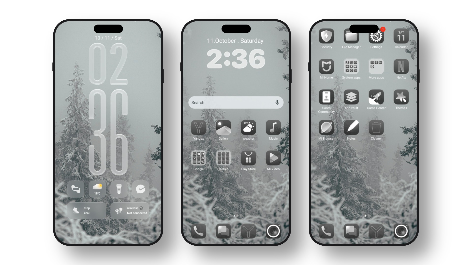 FrostedRealm HyperOS Theme